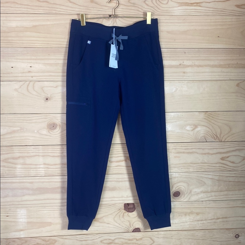 Figs Navy Blue Track Pants